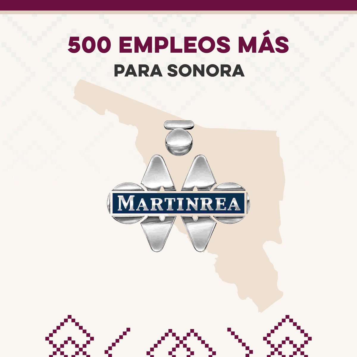 Seguimos trabajando para llevar más y mejores empleos a #Sonora. Durante mi visita a #Toronto, negociamos la llegada de 500 empleos de alto valor, en el sector automotriz… 
1/2