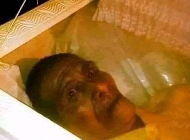 Eu no meu velório bem nervoso porque é a primeira vez que eu morro.