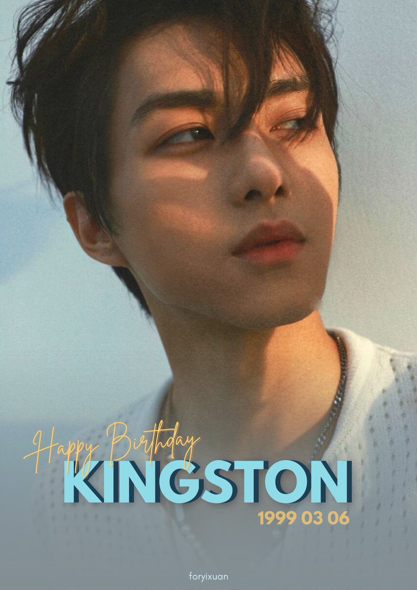 Happy Birthday my handsome boy, Yixuan! 👑

It's our 3rd Birthday with Yixuan. I wish Yixuan will always happy, healthy and we can see him more in the future. No matter how hard it is I hope we can always accompanying him on the future.

#亿轩0306生日快乐
#YIXUAN #亿轩 #KINGSTON