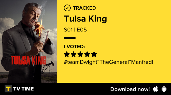 Ifavjonsnow's tweet photo. Eu tava sem ter o que fazer e assisti a  S01 | E05 de Tulsa King! #kansascity  https://t.co/tiaFn0dUF0 #tvtime https://t.co/p6RlnciaE8
