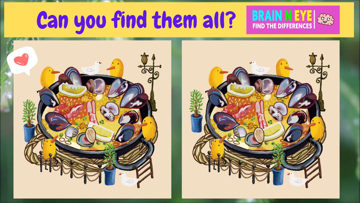 poortoast2020's tweet photo. 【Find the difference game】Brain exercise quiz! find the difference pictu... https://t.co/lnvQYvURhk 來自 @YouTube 
#findthedifferencegame #finddifferences #finddifferenceonlinegame #spotdifferences #freegame #Paella #foodie https://t.co/oZsZug2NZC