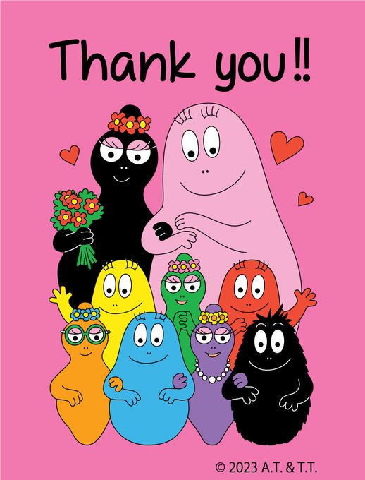 限定。XLサイズ。バーバパパ、BARBAPAPA お礼や感謝伝えるプチギフト