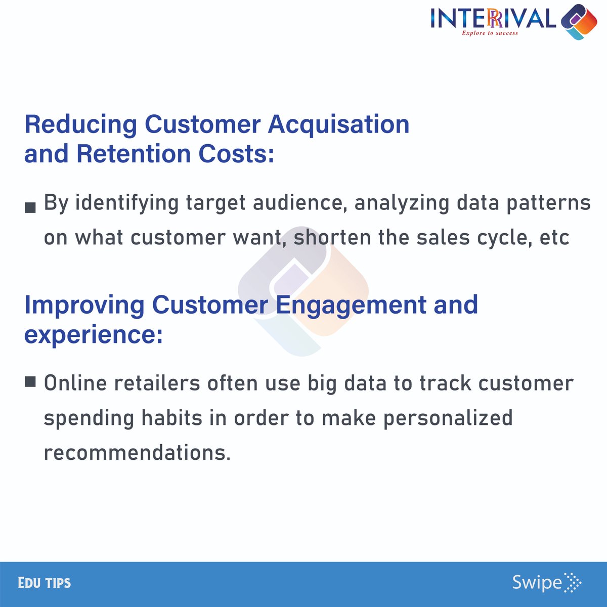 InterrivalTech's tweet image. Data personalization
...
Interrival Technology

Visit for more info: interrivaltechnology.com

Follow: @interrival_tech
Facebook - Interrival T
Twitter - InterrivalTech
Youtube - interrival_tech

#datapersonalization #dataconcept