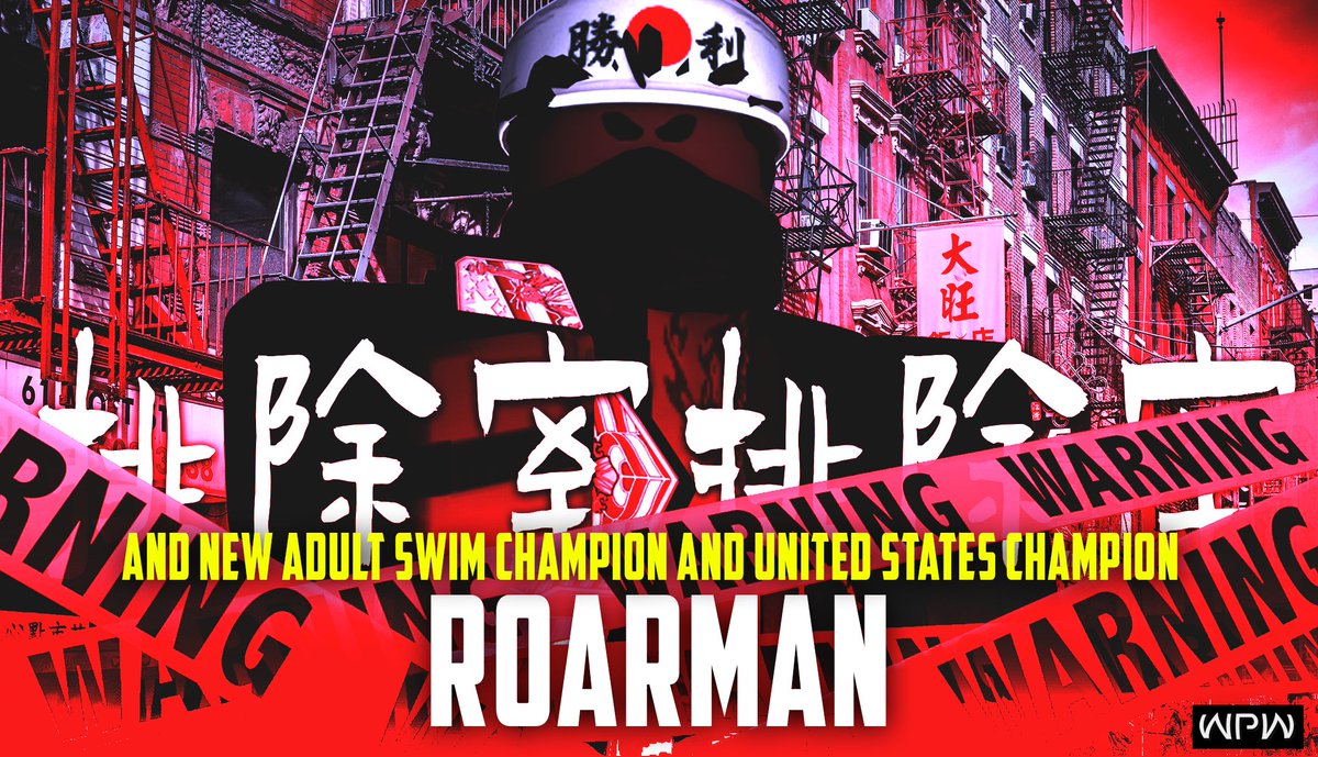 WPWMedia's tweet photo. #ANDNEW
@roarshrep defeats Dark Jackson in a REVERSE SWEEP EFFORT to RETAIN his UNITED STATES Championship but also become @RblxSwim Champion!
10-0.
#WPWDoubleDragon https://t.co/EhGwzdfDjy