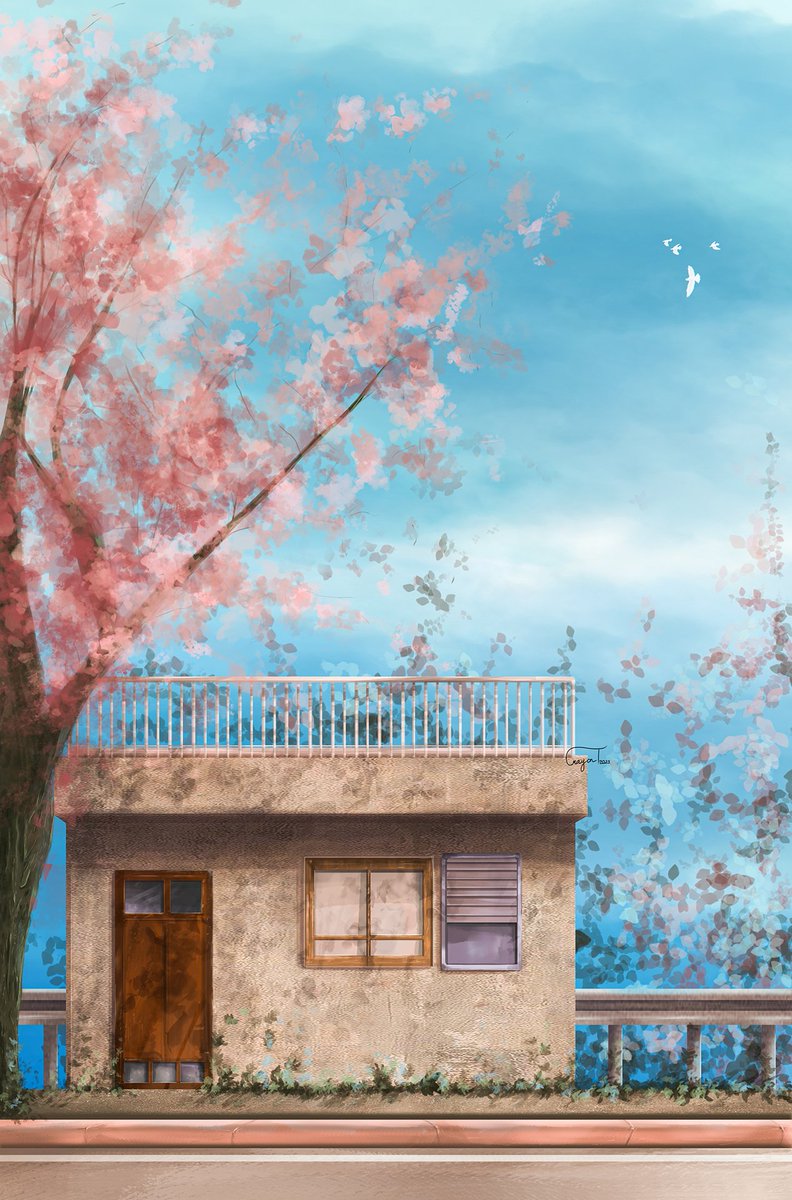 crayont_art's tweet photo. My painting Sakura 🌸 

#sakura #painting #digitalart #digitalpainting #backgroundart #digitaldrawing #digitalartwork #photoshotcc #landscapepainting https://t.co/0HTTLwS3yW
