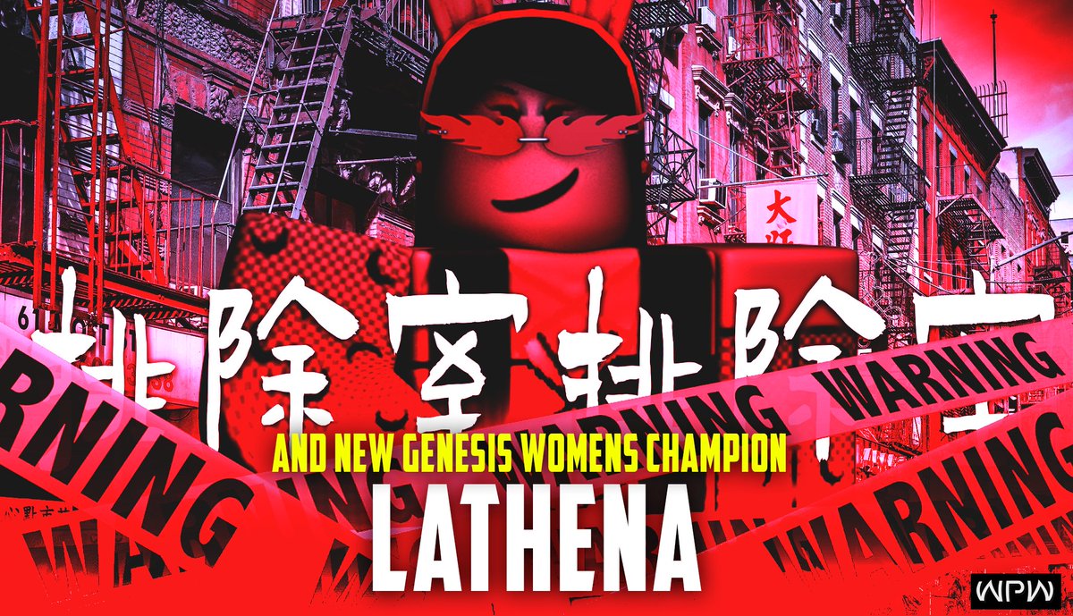 WPWMedia's tweet photo. #ANDNEW
#LATHENA has cashed in her MITB and became the NEW GENESIS Womens Champion after defeating the former champion Railyn Mayhem after she retained!
#WPWDoubleDragon https://t.co/7Ro5CJGhCt