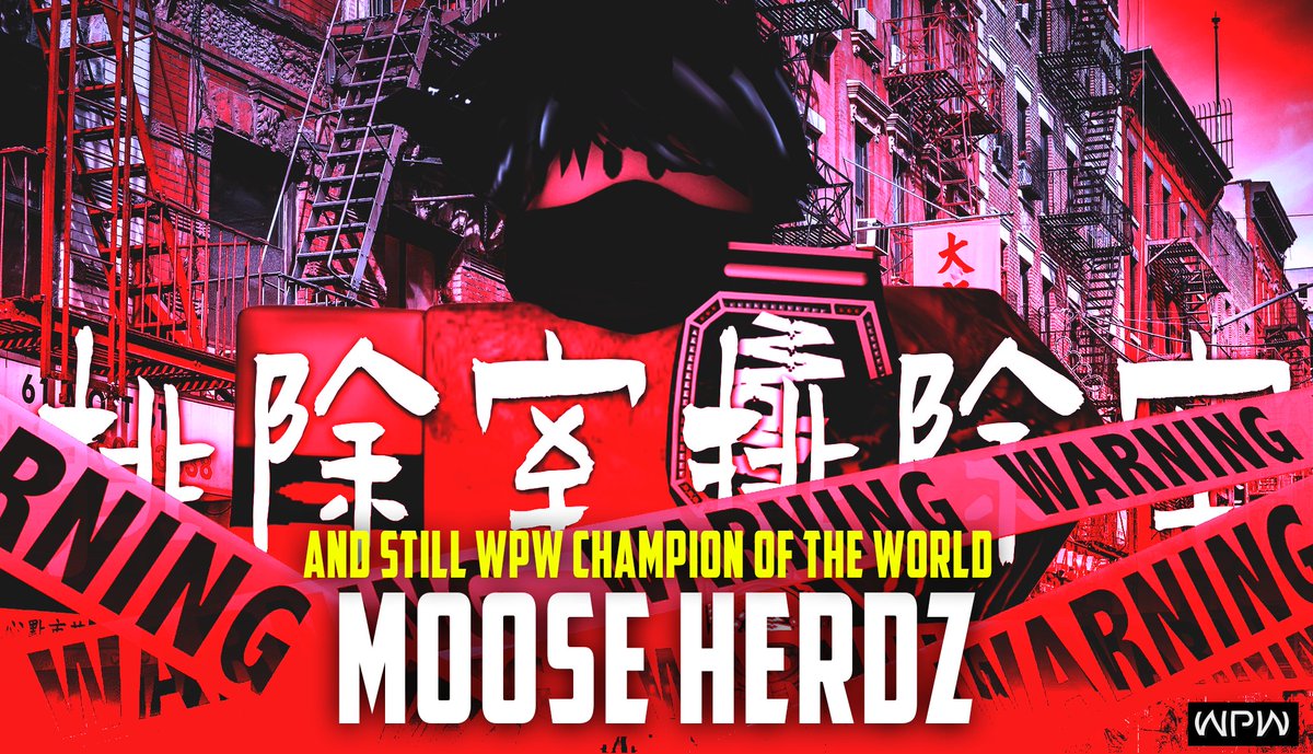 WPWMedia's tweet photo. #ANDSTILL
@mooseherdz DOMINATED the returning @WKonders to continue his run as WPW Champion of the WORLD!
#WPWDoubleDragon https://t.co/nGRKYVqqvY