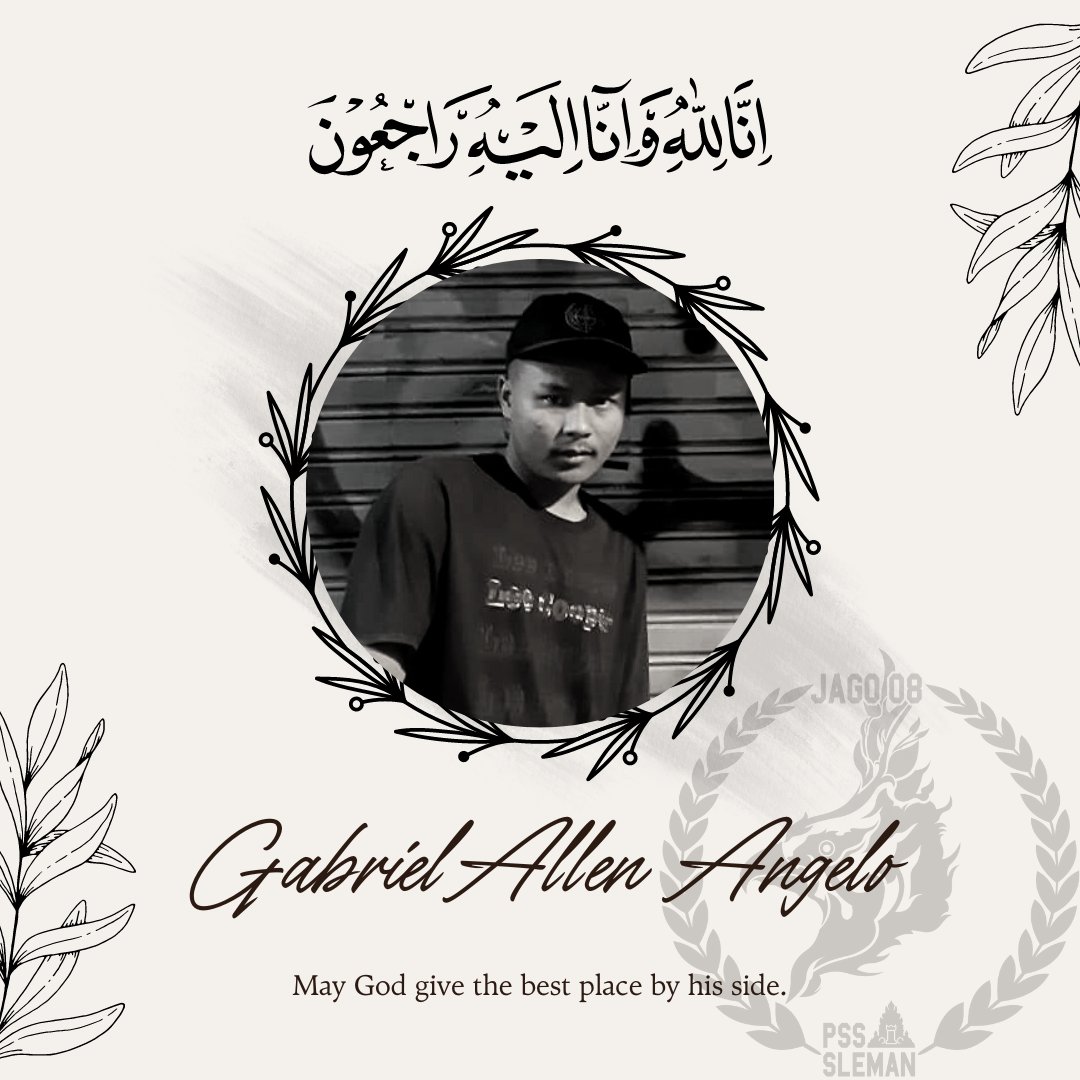 Innalillahi, kabar duka dari kami. Mas Allen, akhirnya setelah berjuang bertahan harus meninggalkan kami. Len, kibarkan bendera dengan bangga, Mengudara di ruang selebrasi selanjutnya.
Selamat jalan Mas Allen Angelo🥀