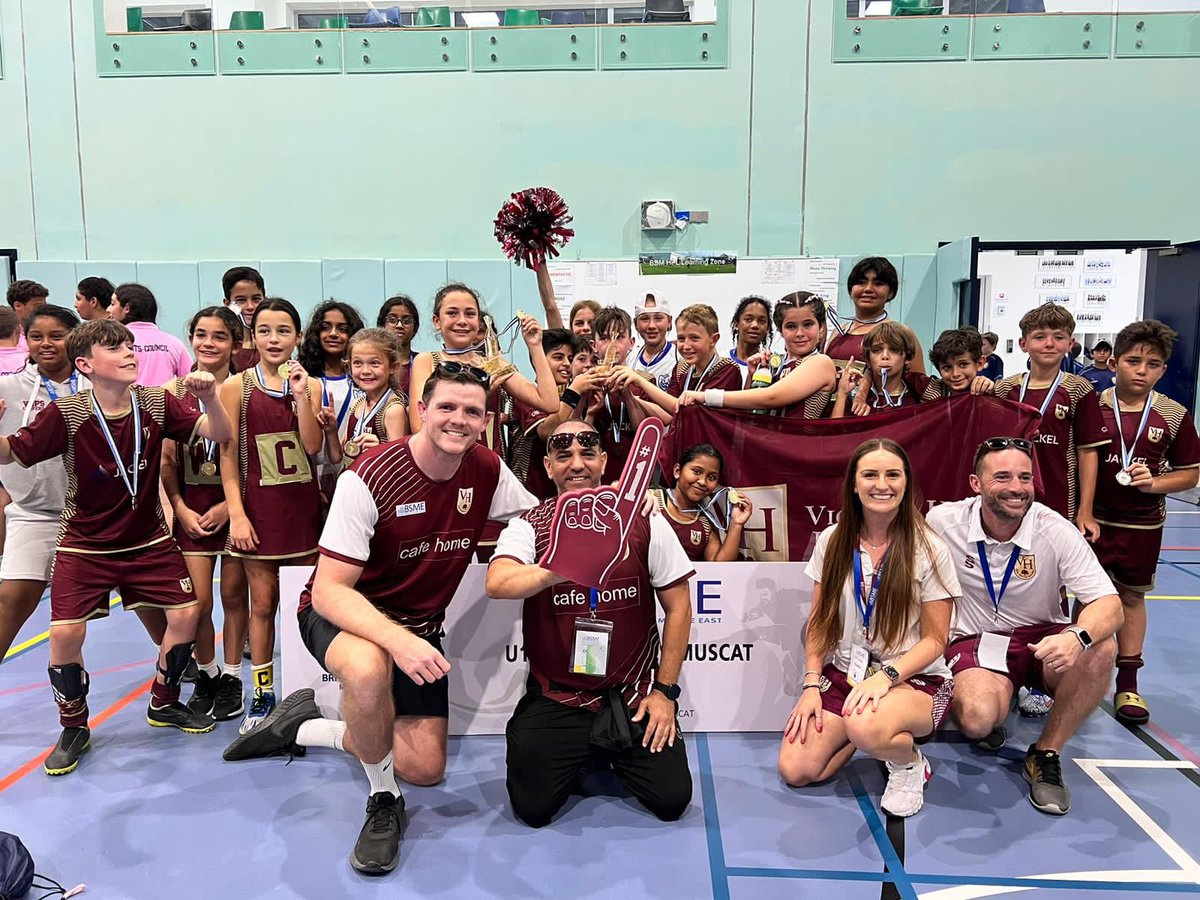 VHPrimary's tweet photo. It has been a wonderful week at the BSME Games, with an impressive win for VHPS. Athletics 1st, Netball 1st, Swimming 1st, Football boys 2nd, Football girls 2nd, Basketball 5th.
#bsmegames #vhpssports #vhps #vhpscommunity #schoolstories #dubaischools #bso #bsme #khda @BSMEorg https://t.co/EgBiNsNYq1
