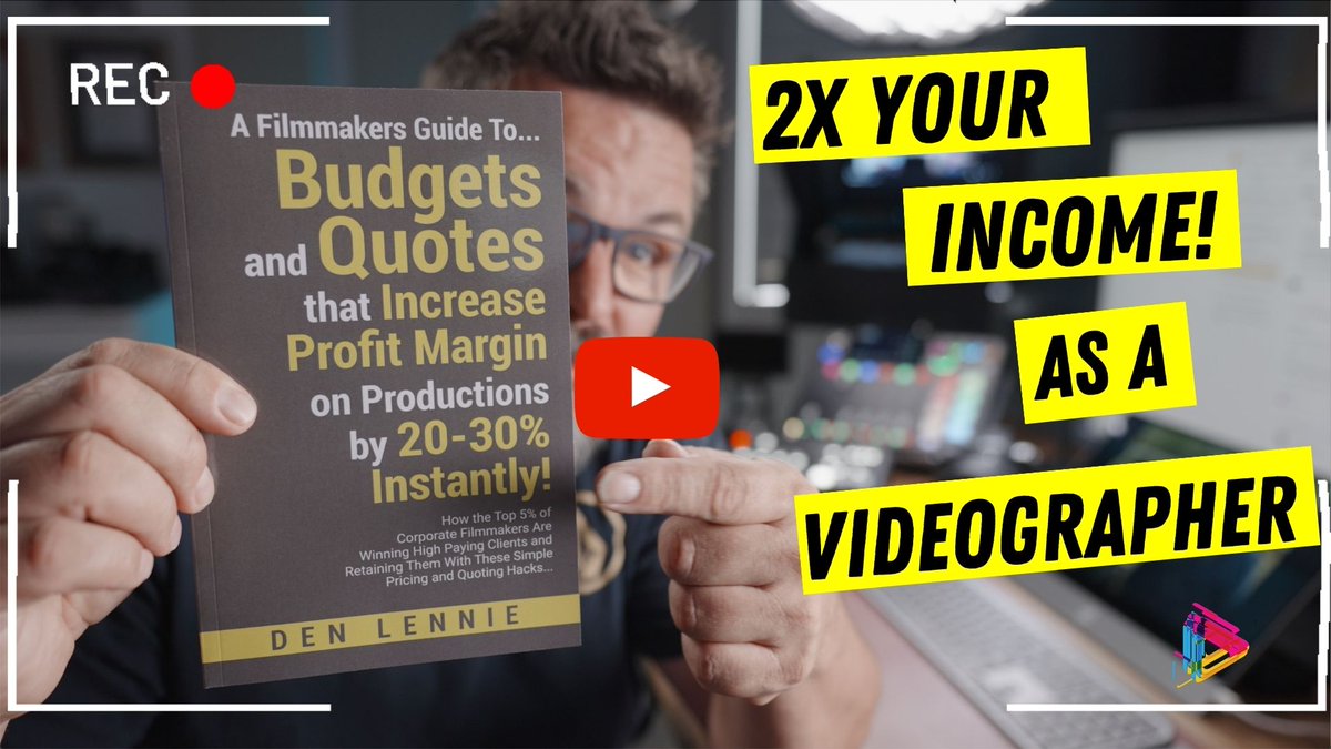Maximize your earnings as a videographer! Check out my latest video, "2X Your Income as a Videographer." Packed with practical tips and strategies to increase your income! #Videography #BusinessGrowth 🎥💰"

Watch on YT >>> bit.ly/3Yq93eG