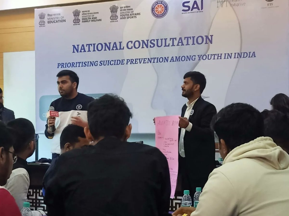 nss_lc1's tweet photo. Our Volunteers Participated In 

NATIONAL CONSULTATION : Prioritising Suicide Prevention For Youth In India

#lawfacultydu 
#ministryofyouthaffairsandsports 
#nssrddelhi
#nsslc1
#suicideprevetion https://t.co/uxpalbVRrv