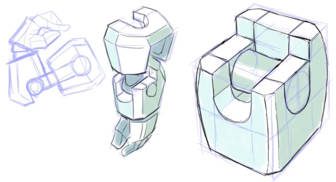 「cube full body」 illustration images(Latest)