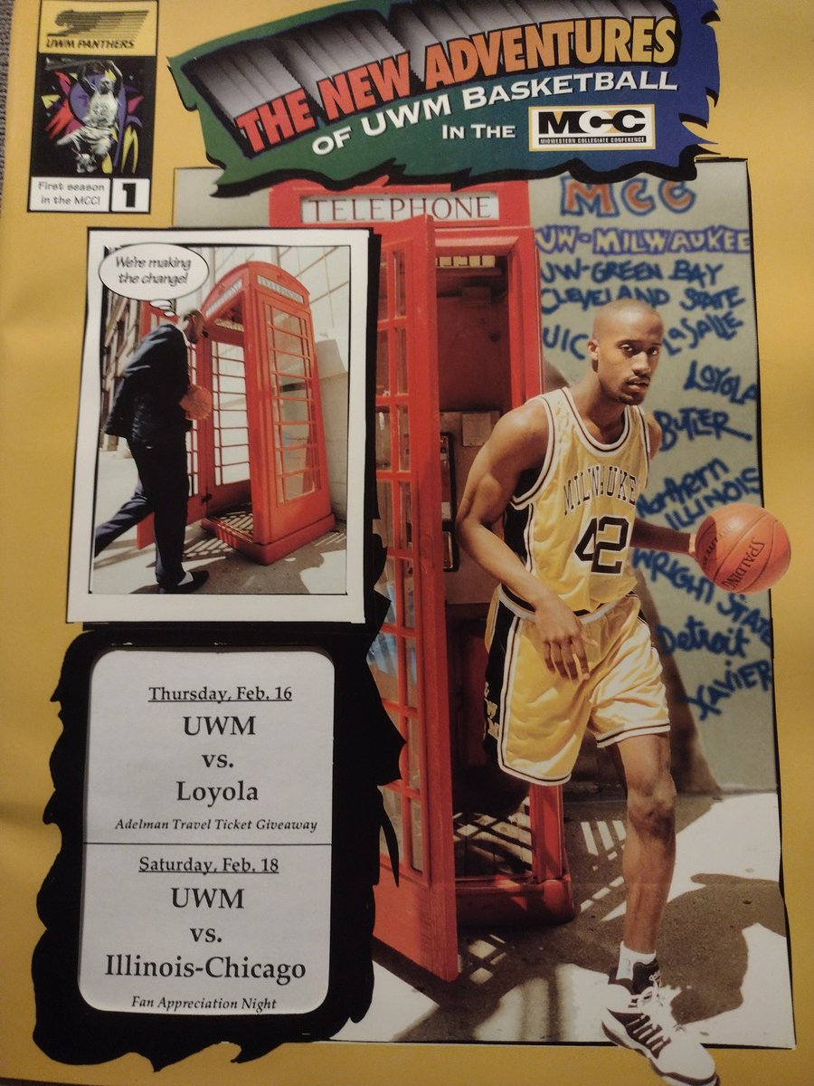 BlackNGoldClub's tweet image. Game Day Eve! And an old program just because!!!! Go Panthers!! #stackgooddays #MarchLundyMagic