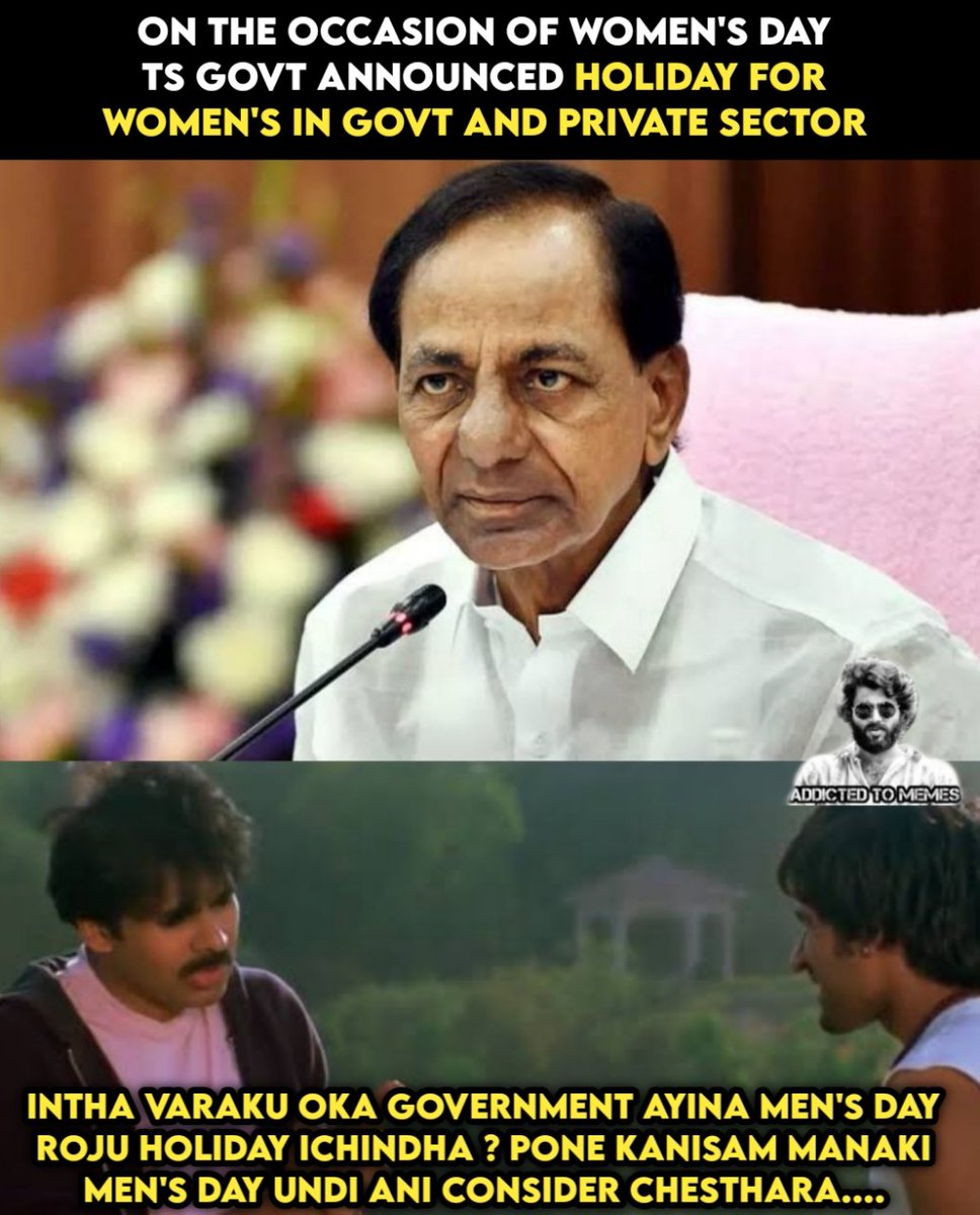 Equality ??

#tsgovt #KCR #telangana