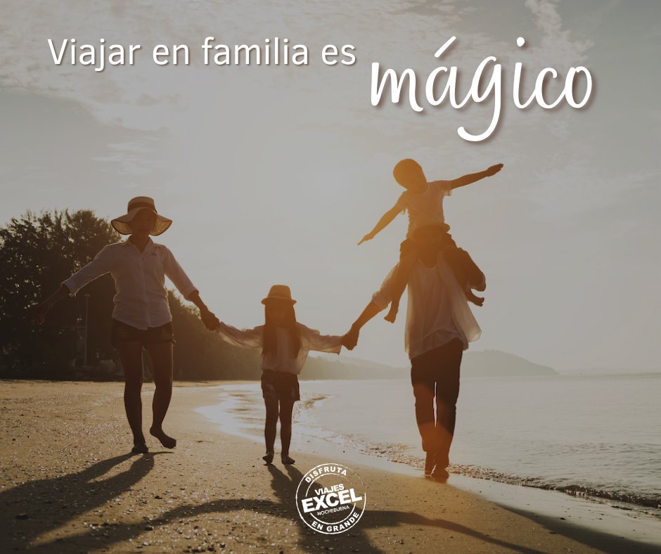 Excelnochebuena's tweet photo. ¡Feliz día de la #familia! 👨‍👩‍👧‍👦 
Disfruta de viajar y compartir momentos inolvidables con Excel Tours Nochebuena 🗺

 #SomosViajeros #ExcelNochebuena https://t.co/huyjCPWhVe