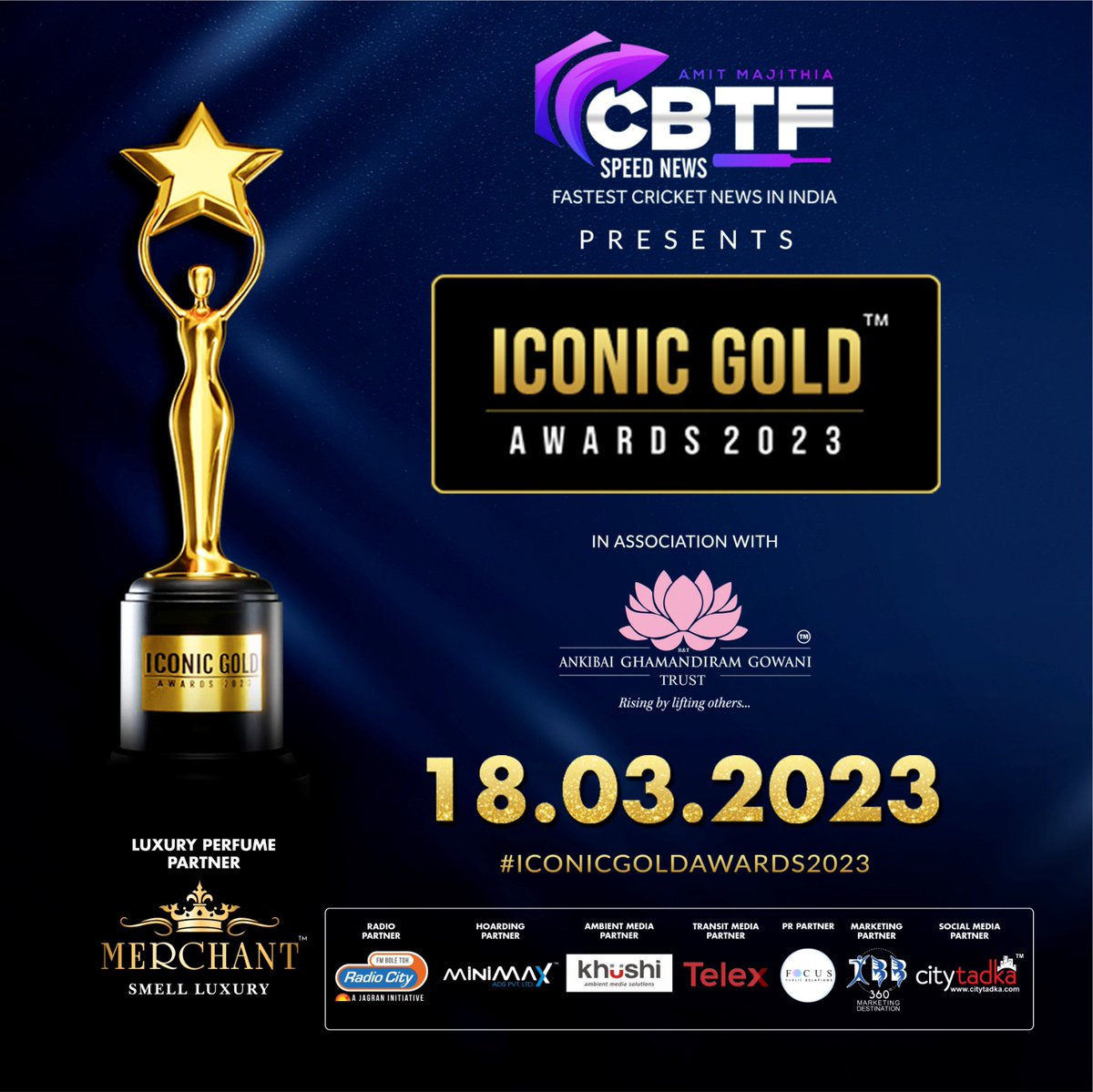 Iconic Gold Awards on Twitter "CBTF speed news Presents Iconic Gold