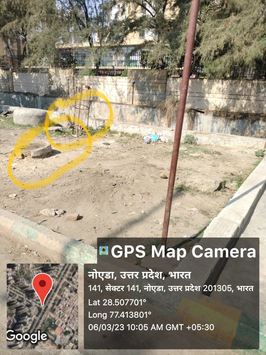 ये सेक्टर 137 स्थित सोसायटी लोजिक्स
ब्लॉसम काउंटी के बाहरी क्षेत्र का हाल है। <a href="/noida_authority/">NOIDA Authority</a> द्वारा सोसायटी के बाहरी क्षेत्र का सुधार कार्य गत 7 वर्षों से नही किया गया है। चार्जेस के नाम पर प्रत्येक 2381 फ्लैट मालिकों से EDC चार्जेस लिए गए मगर डेवलपमेंट के नाम पर कुछ नही किया ।