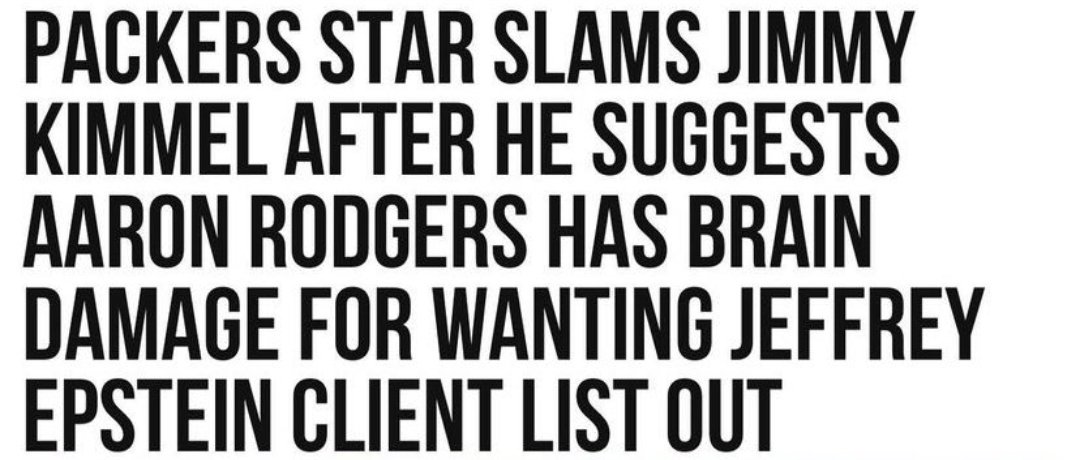 🤔Why would @jimmykimmel want to eviscerate @AaronRodgers12 for being in favor of exposing the #EpsteinsClientList 🧐

🫂Were you, #Meathead @robreiner & Ace Ventura hanging out there?
#JimCarrey
#EpsteinIsland
#EpsteinFiles
#PedoIsland
#blackface
#LTI2