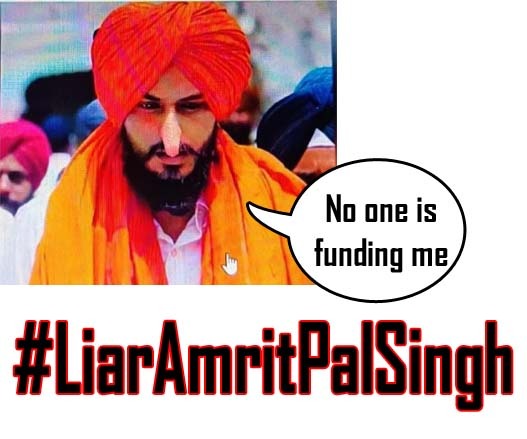 #AmritpalIsfraud 🤥🤡 hai, mere #Punjab ko maat loot. #ThugAmritpalSingh