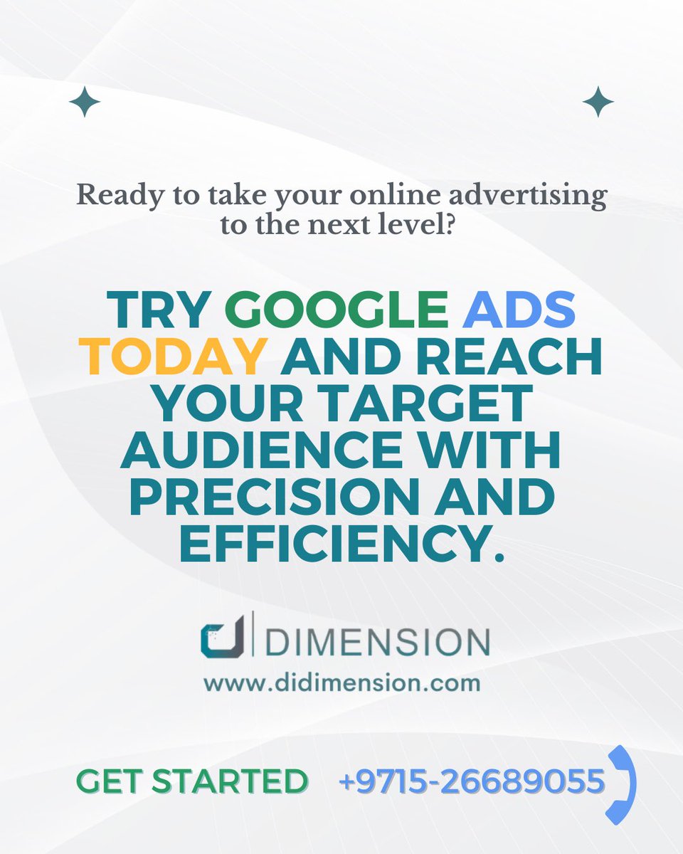 💻💰 Maximize your online advertising game with Google Ads! 💰💻

#GoogleAds
#OnlineAdvertising
#DigitalMarketing
#PPCAdvertising
#MaximizeYourROI
#AdWords
#GoogleMarketing
#OnlineMarketing
#SearchAds
#GoogleSearchAds
#GoogleDisplayAds
#PaidSearch
#PaidAdvertising
#MarketingTips