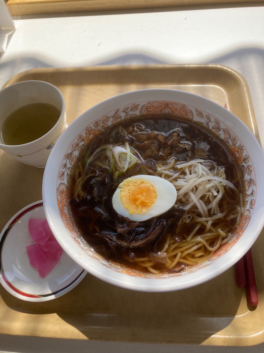 【南風病院 7階食堂】 ラーメン 500円