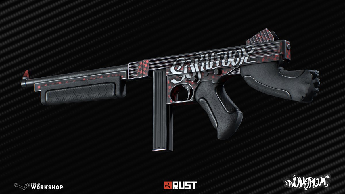 Hello guys! This week i made another variation for survival thematics. 
 Survivor | Thompson:
steamcommunity.com/sharedfiles/fi…
<a href="/gerrmanman/">ThatGermanGuy</a> <a href="/playrust/">Rust</a>
#rustskins #rust #steamworkshop