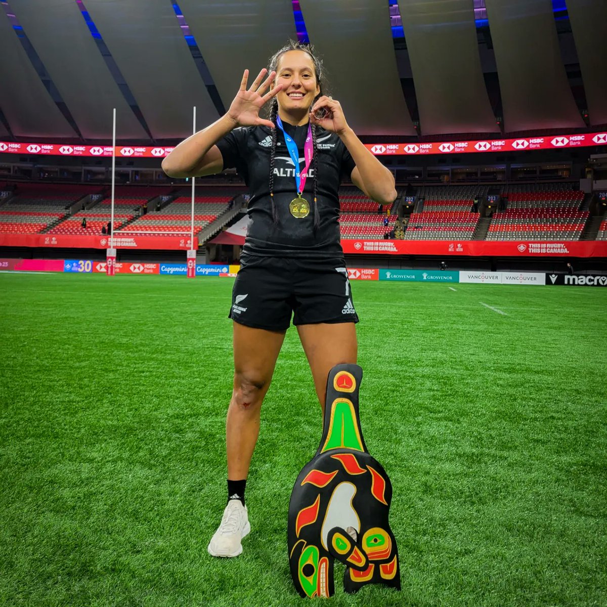 WHAT A WEEKEND: •50TH INTERNATIONAL TOURNEY •4TH TOURNEY WIN IN A ROW •QUALIFIED FOR THE 2024 OLYMPICS @nz_sevens @WorldRugby7s @Olympics @TheNZTeam