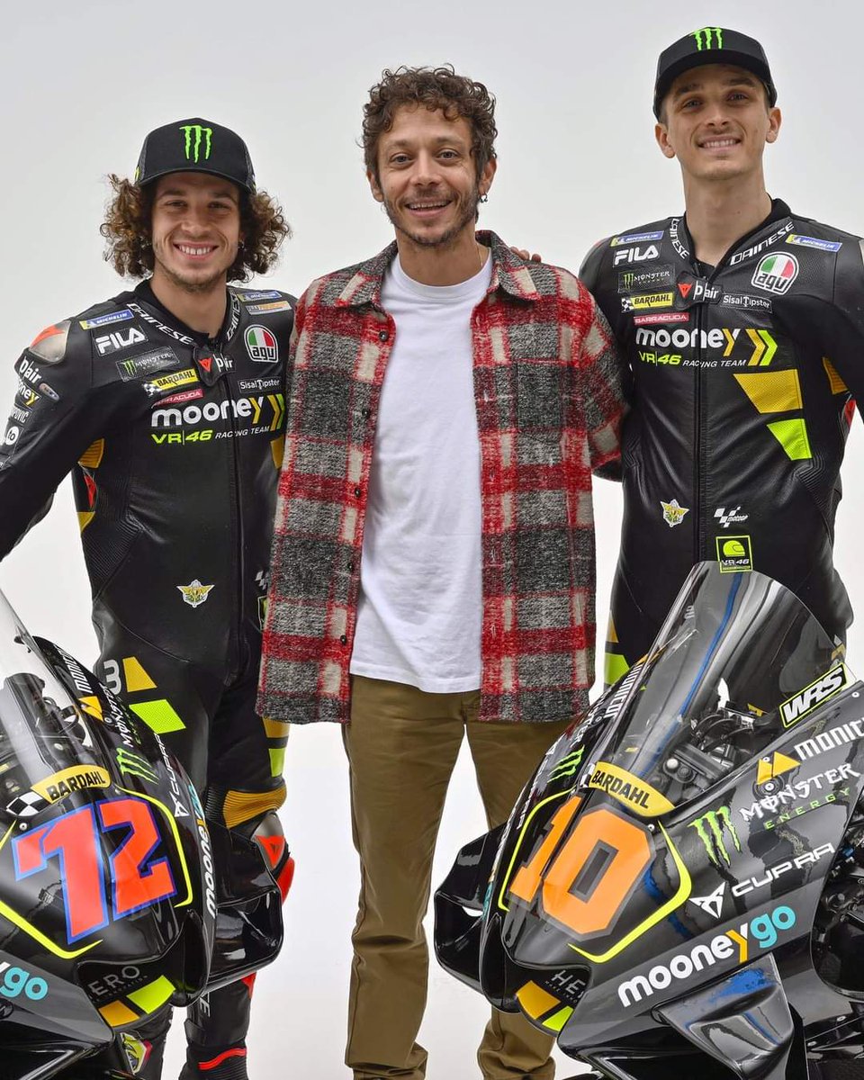 🚨 Mooney VR46 Launch 🚨 

The Mooney VR46 Racing Team has unveiled their 2023 MotoGP livery 🔥 

📷 Mooney VR46 Racing Team 

#MooneyVR46RacingTeam #MotoGP #Welcome2023 #LM10 #LucaMarini #MB72 #MarcoBezzecchi