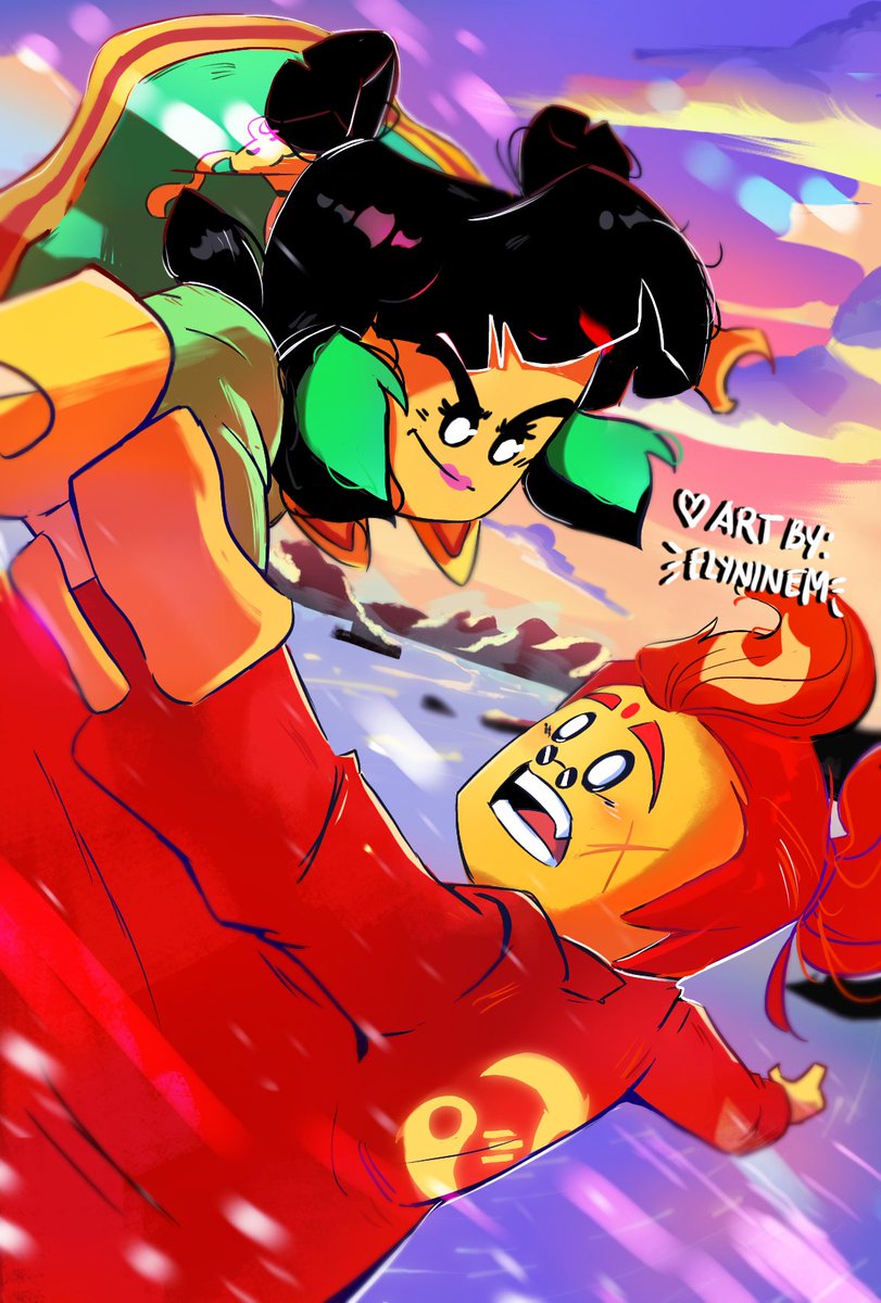 elyninem's tweet photo. friend: are you a dragonfruit?
me: why? 
friend: because you grow stronger every specials season😉

#dragonfruitshipping #meixredson #meilmk #redsonlmk #MonkieKidFanart 
(took me a while to get it) https://t.co/sePKEehIUO