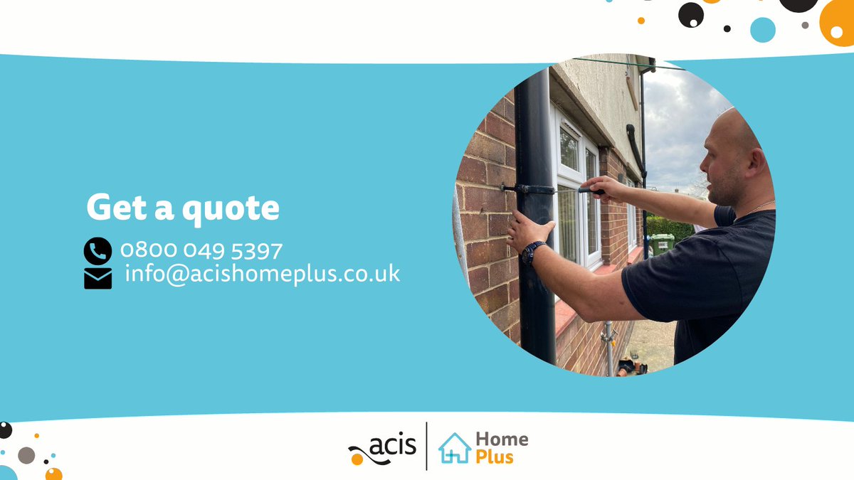 We're here to help.

From putting things together to fixing things that go wrong, our friendly and trusted team are on hand to ensure your home looks in tip-top condition and works like clockwork.

Contact us today for a quote: acisgroup.co.uk/homeplus/get-a…