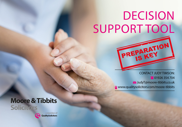MooreAndTibbits's tweet image. The decision support tool, commonly known as the ‘DST’, is a document that must be completed during a full assessment for NHS continuing healthcare. Read more:  bit.ly/3IEYuP0

#decisionsupporttool #nhscontinuinghealthcare #legaladvice