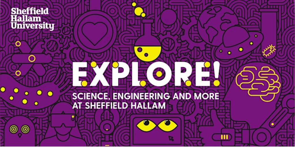 It's just one week to go until Science Week 2023 with Sheffield Hallam University! While bookings for the programme are now closed, you can still register for fast-track entry to our community event, Explore! shuoutreach.com/explore/ #SHU #BSW23 #STEM #HallamScientists