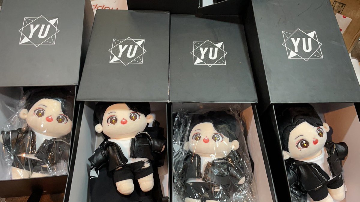 杨宇腾デビュー一周年記念ぬいぐるみ新たに、5点追加できた余り3点