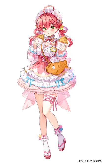 さくらみこ( )さんと明利酒類のコラボオリジナルたい焼きリキュール「酔うたい焼き さくらみこすぺしゃる」のパッケージイラストを担当させて頂きました!よろしくおねがいいたします! 