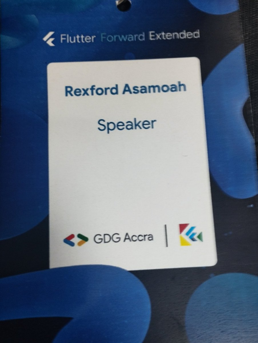 rexthecoder's tweet image. We are here to preach about #Flutter

#FlutterGhana #FlutterExtendedGhana