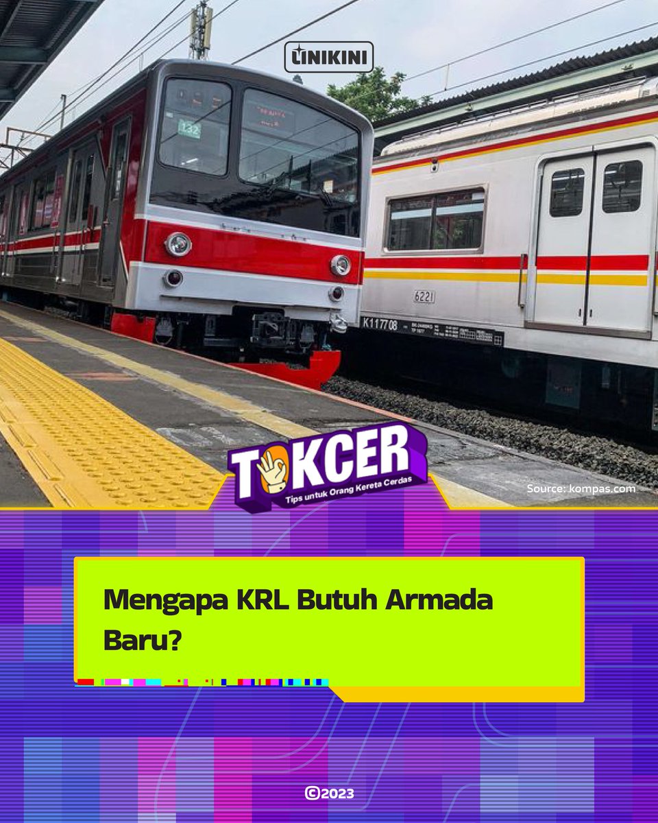 LINIKINI_ID's tweet photo. Siapa yang penasaran kenapa KRL butuh armada baru?πββοΈπββοΈ
Jawabannya ada di #Tokcer hari ini nih! Yuk, langsung simak aja postingan di bawah~π https://t.co/1SPqHYKnYs
