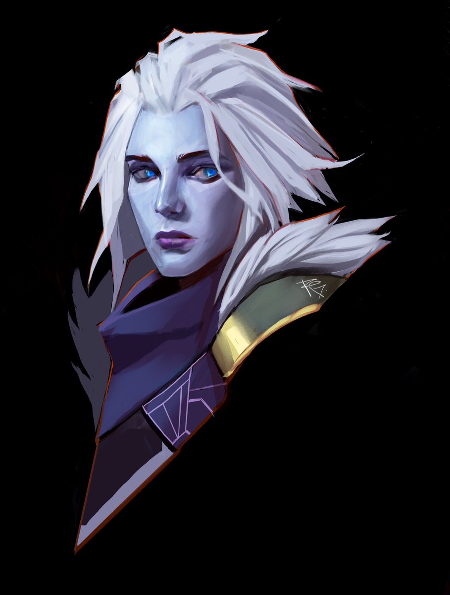 Decided that I just wanted a simple portrait for Mara Sov this time around. Maybe ill work on a adding a body to this later this year. 

Prolly an artwork dedicated for Season of the Defiance. With a full illustration of the guardians too.

#Destiny2 #Destiny2AOTW  #marasov