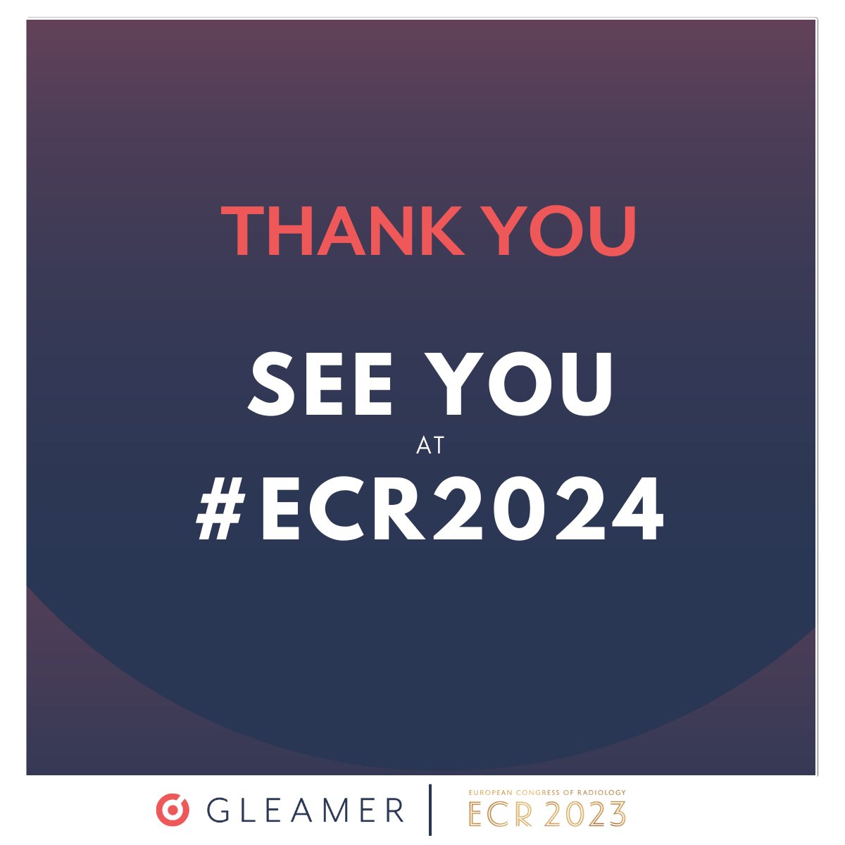 🎉 A huge Thanks 👏 to all our guests who joined us during the past 4⃣ days! We were thrilled to have shared our latest solutions 🦴 and news with you at #ECR2023. 
We look forward to seeing you at the next edition of #ECR! 🇪🇺💫
#ai #artificialintelligence #EuropeanRadiology