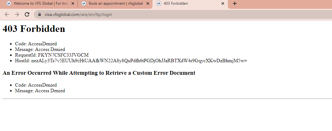 varolinenoel's tweet photo. @vfsglobalcare  Even though there are openings available, I've been attempting to schedule an appointment for Lithuania TRP for a few days. Whenever I try to pay, I always receive an error message. I can't log in today; the website is forbidden. BRAVO Bravo, VFS. https://t.co/jC4G6WDCJ3