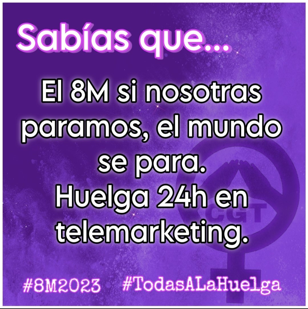 CGTAtentoMadrid's tweet photo. #NosSobranLosMotivos
#8M2023 https://t.co/JsvRyI2IiA