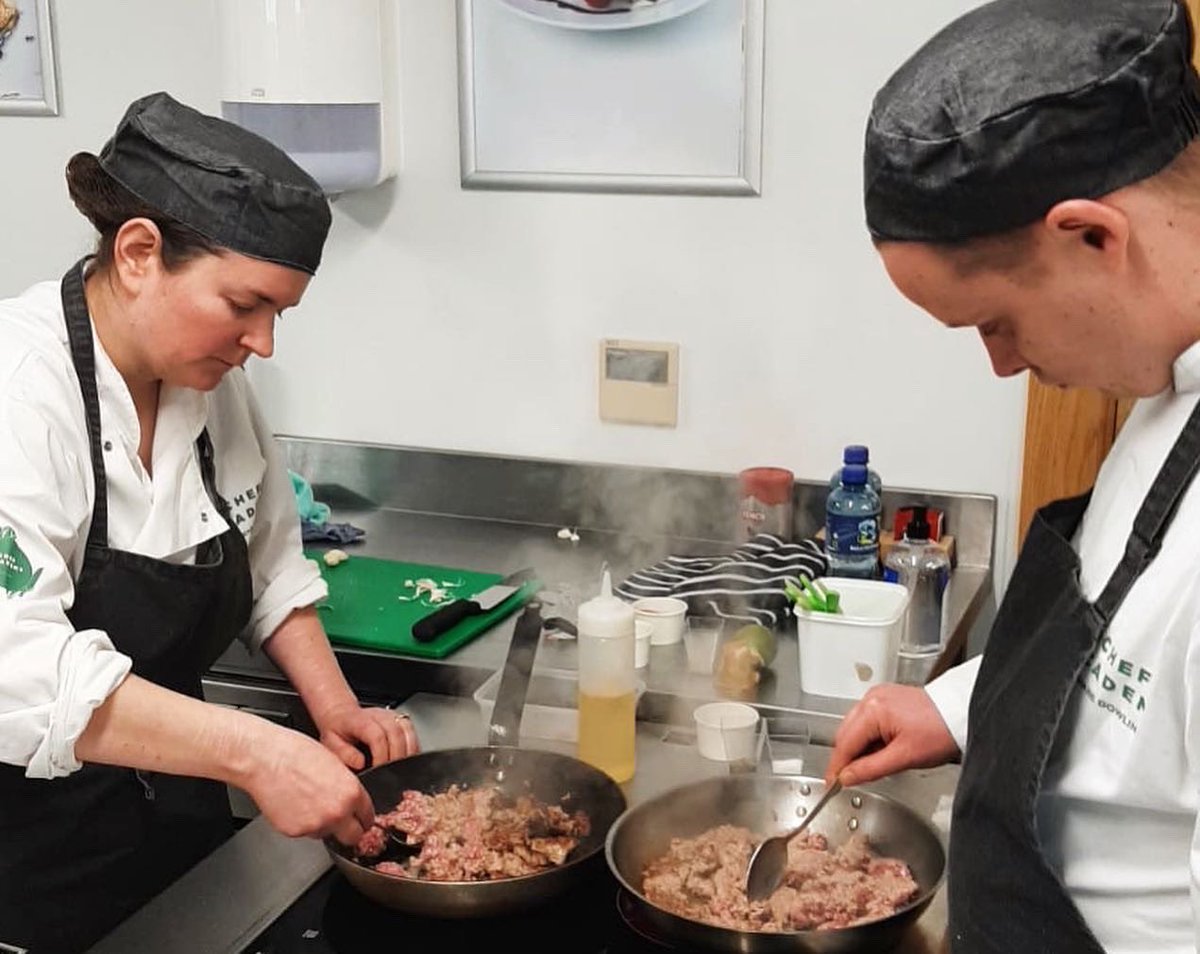 Module 6- Practical Cookery with Mark Moriarty ✅

This part of the course allowed our student Chefs to develop their skills within the kitchen while also understanding ingredients and food preparation!✨

#chefsacademy #practicalcookery #chefs #fuelyourindividuality #tastemakers