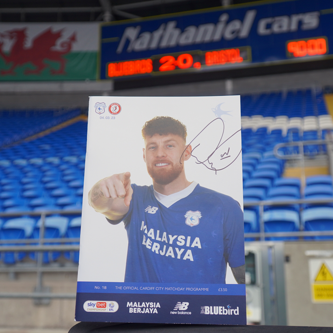 TheBluebirdProg's tweet photo. Our cover star made a huge impact on Saturday's game at CCS! Well played, Connor! 👏

Fancy winning a copy of #TheBluebird signed by Connor Wickham? Simply RT this tweet &amp; follow @TheBluebirdProg to be in with a chance! 💙

#CityAsOne https://t.co/1GA7E1cGhR