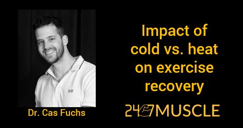 Dr. Jan-Frieder Harmsen (@247muscle) on Twitter photo New on 247muscle.com podcast:
❄️vs.🔥 on exercise recovery w/<a href="/27CJ/">Cas Fuchs, PhD</a>
• Acute physiologic response to ❄️vs.🔥
• Evidence behind athlete's reasoning to use ❄️🔥
• Impact on muscle protein synthesis
• Goal-oriented practical recommendations
bit.ly/3Yo5YvK New on 247muscle.com podcast:
❄️vs.🔥 on exercise recovery w/<a href="/27CJ/">Cas Fuchs, PhD</a>
• Acute physiologic response to ❄️vs.🔥
• Evidence behind athlete's reasoning to use ❄️🔥
• Impact on muscle protein synthesis
• Goal-oriented practical recommendations
bit.ly/3Yo5YvK