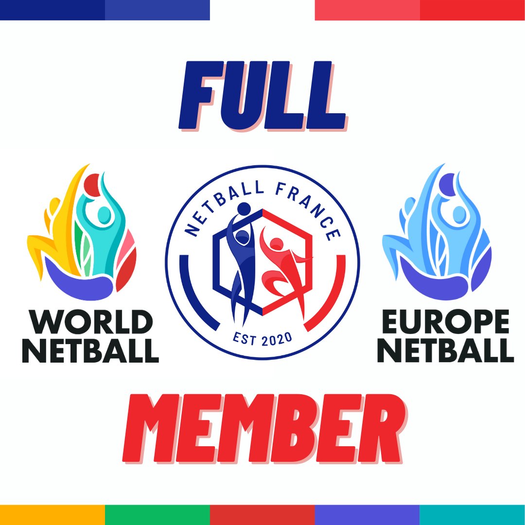 netballfrance's tweet image. Proud to announce we have been awarded Full Membership of @WorldNetball_ &amp;amp; @EuropeNetball, the 79th country to be represented internationally 🥳

This status has been a key goal over the organisation's 3 years, and comes with many benefits - read more at netballfrance.com/netball-france…