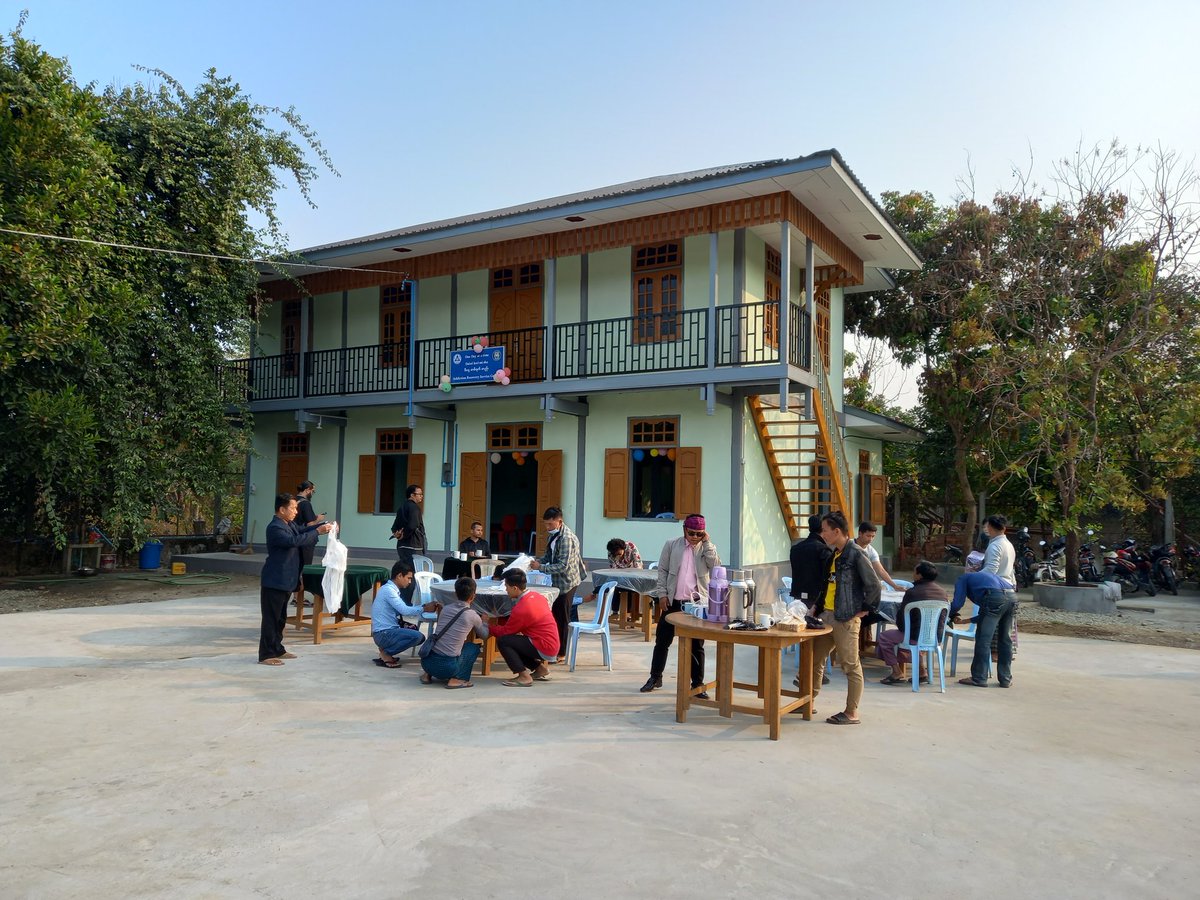 eamonsh's tweet photo. The other day we were able to open the "One Day At A Time" addiction recovery service center in Myitkyina, Myanmar. A safe place for recovering addicts to come and meet and from where the message of recovery can be spread. So grateful to the donors who made it possible. https://t.co/RXMVNDLwlQ