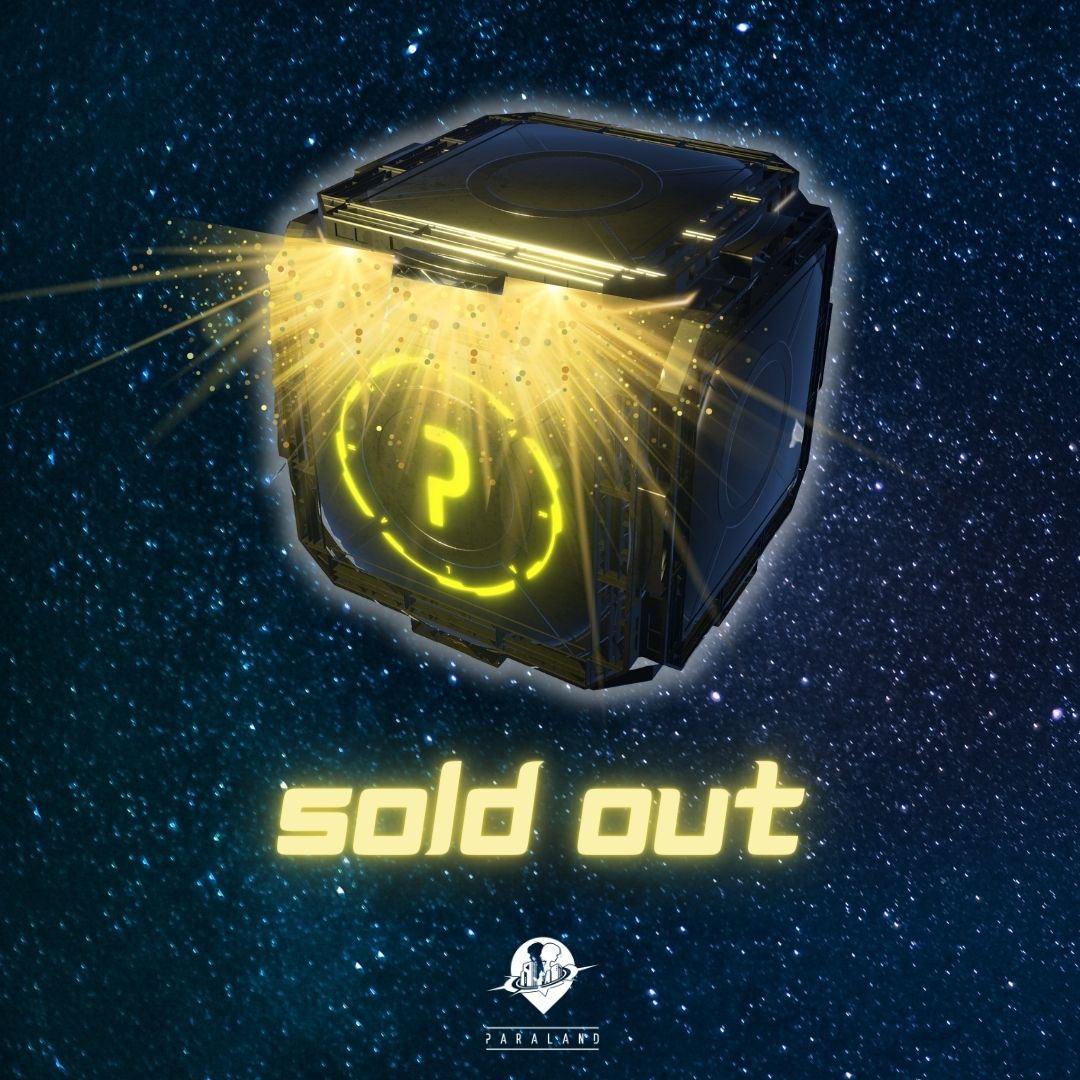 🎉S3 NFT SOLD OUT !
The first wave of PARADORA's Box S3 NFT sale have sold out in less than an hour ! 
Consider to all the members, we'll have a second wave sale in couple days ! 
STAY TUNED !!!!

#paraland #nftdrop #nftcommunity #gamefi #metaverse #NFTGiveaways