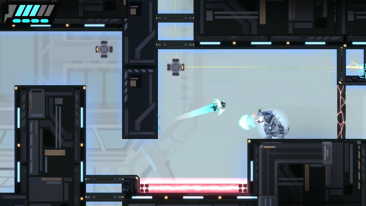 NoGravity_Games's tweet photo. A world that blends Eastern themes with a cyberpunk vibe – from the deep wasteland of the Junkyard to the traditional futurism of the Urbanscape.

#nogravitygames #game #videogame #cyjin #cyjinthecyborgninja #platformer #cyberpunk #fastgameplay https://t.co/u29NHjtVqo