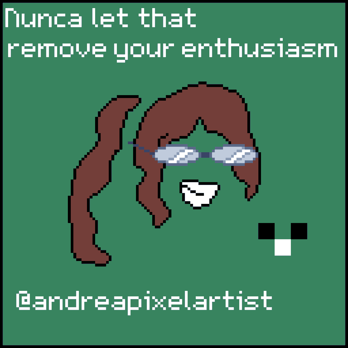 ablr171's tweet photo. 📝👓💕

#MyFriendsInADrawing #pixelart #pixelartist #drawingart #drawingdigital #patry #teacher #motivation https://t.co/M3AqkFP0rh