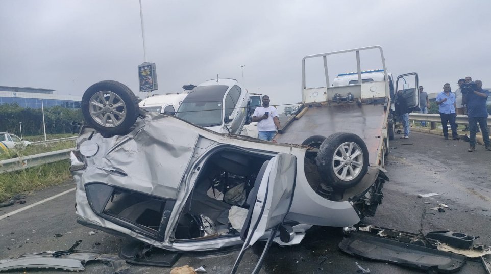 SABC News on Twitter "GALLERY Today's multiplevehicle crash on the