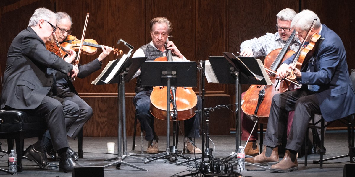 Before we leave next week for our penultimate tour of Europe, we’d like to look back and share a few shots from our recent Friends of Chamber Music performance in Kansas City.